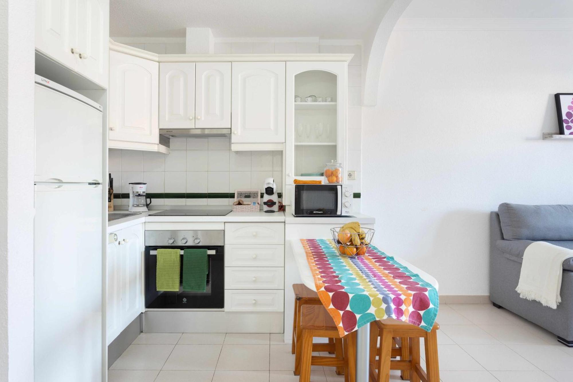 Ferienwohnung Agradable Piso Con Piscina & Playa Terraza Y Wifi Costa Del Silencio Exterior foto