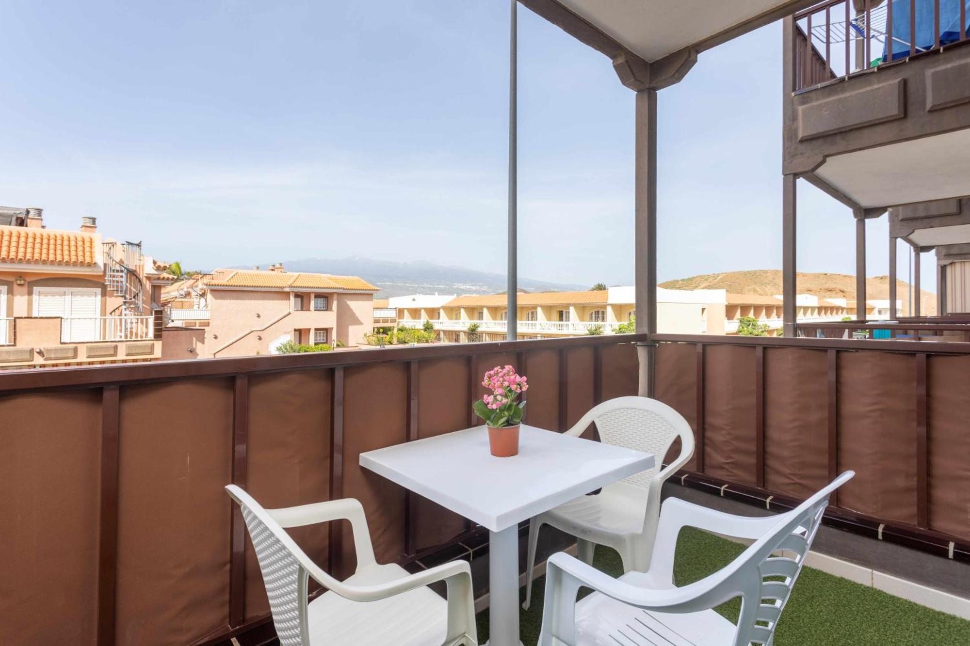 Ferienwohnung Agradable Piso Con Piscina & Playa Terraza Y Wifi Costa Del Silencio Exterior foto