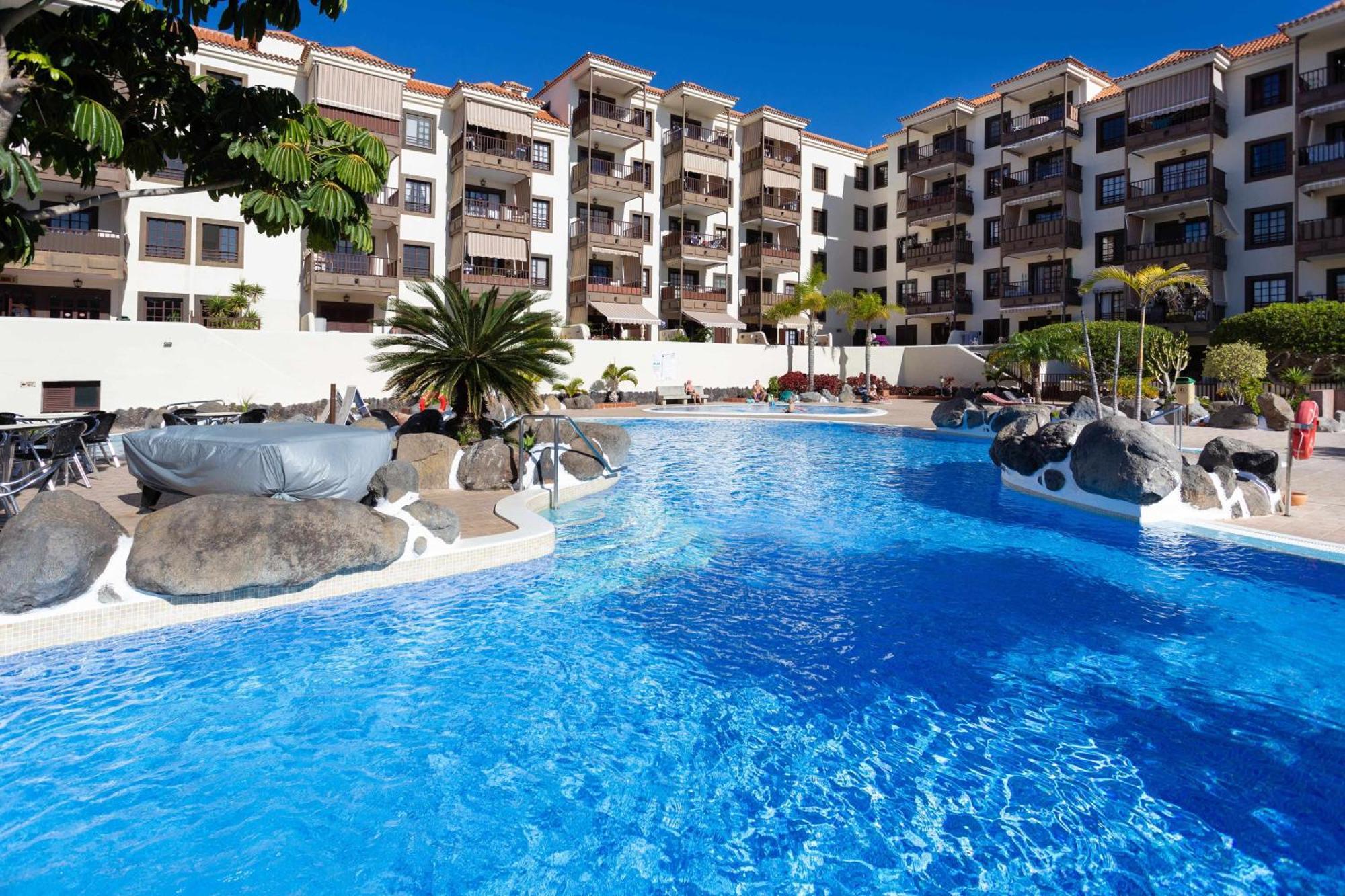 Ferienwohnung Agradable Piso Con Piscina & Playa Terraza Y Wifi Costa Del Silencio Exterior foto