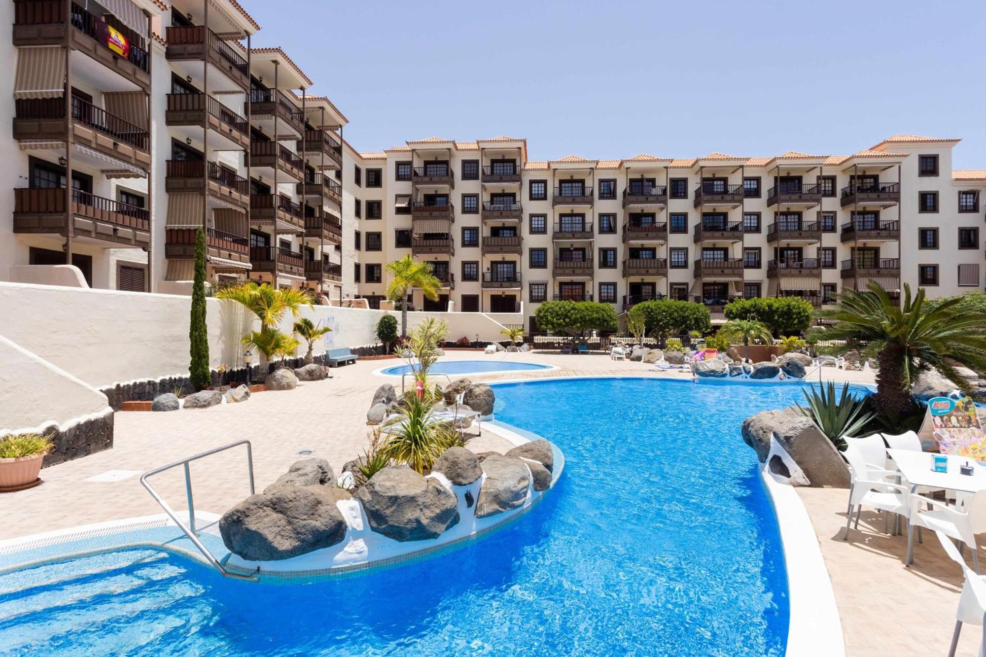 Ferienwohnung Agradable Piso Con Piscina & Playa Terraza Y Wifi Costa Del Silencio Exterior foto